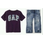 Set Gap Jeans Purple Set Gap Jeans Purple